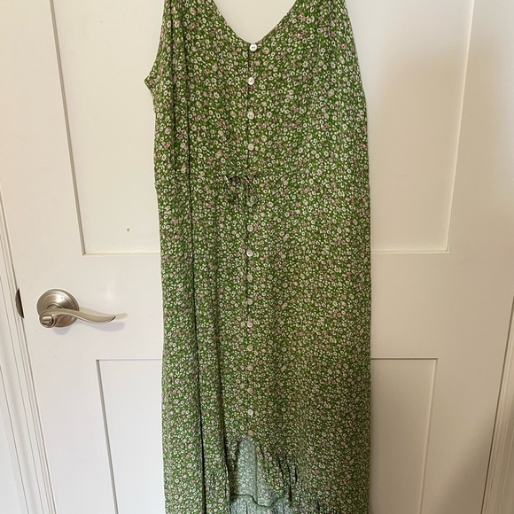 Rails Green Floral Dress - Picture 3 of 5